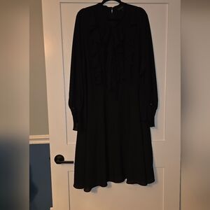 Eloquii Black Long Sleeve Dress